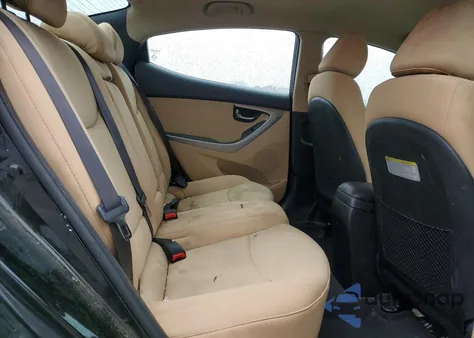 2013 Hyundai Elantra Gls z USA, uszkodzony, nr VIN 5NPDH4AE6DH434296